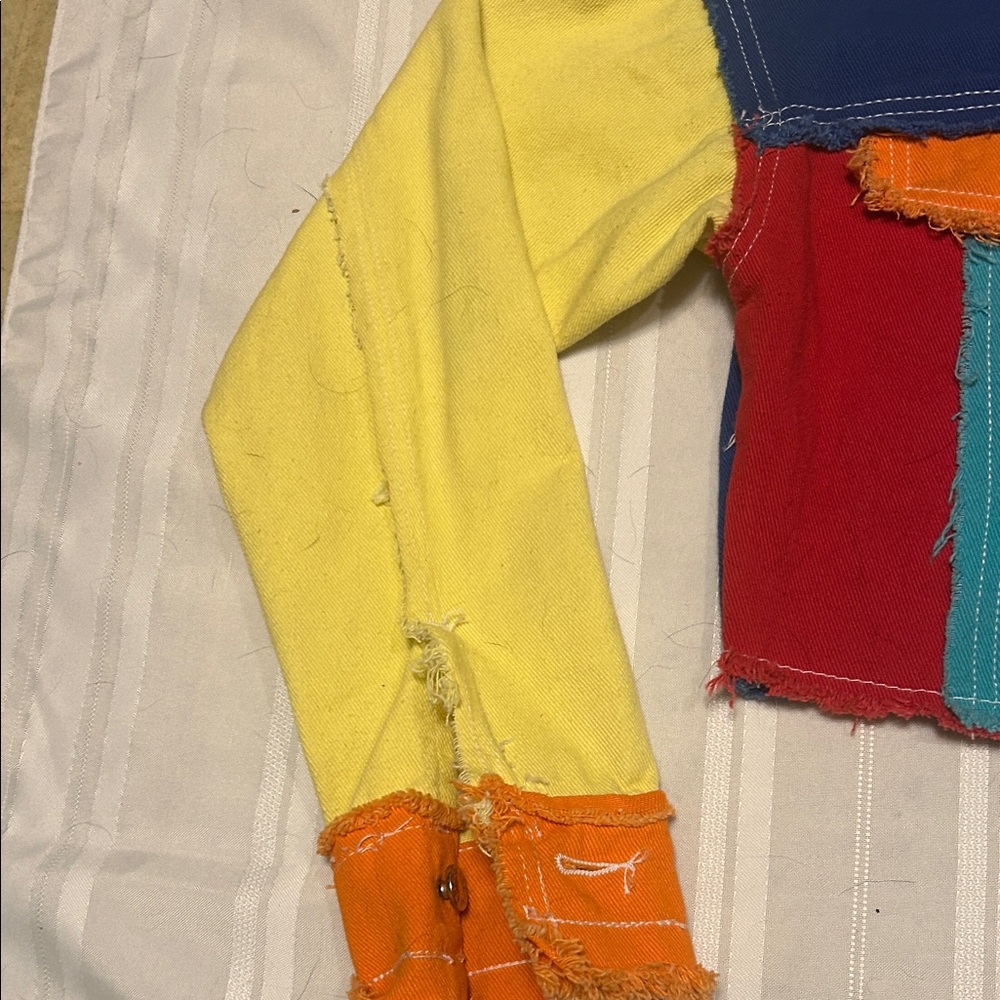 Patchwork Jean Jacket - image 3